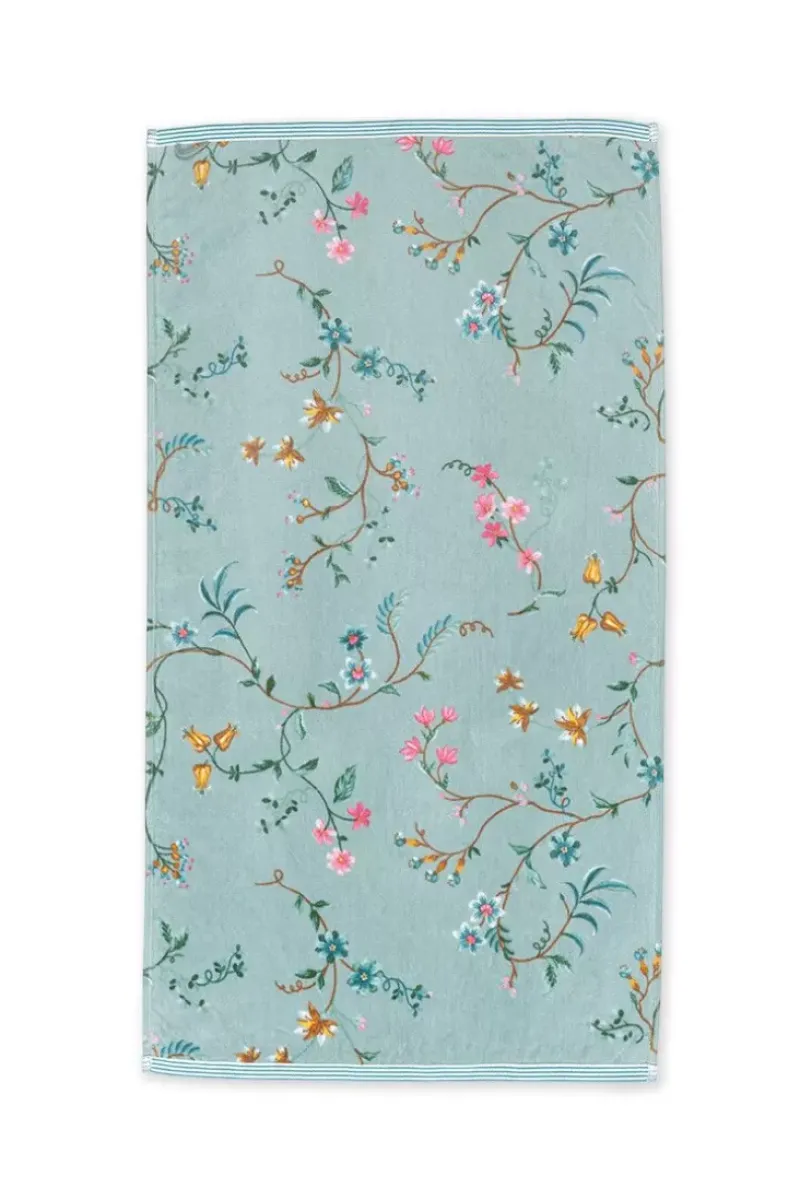 Badhanddoek Set/3 Les Fleurs 55X100 Cm<Pip Studio Clearance