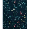 Badhanddoek Set/3 Les Fleurs Donker 55X100 Cm<Pip Studio Online