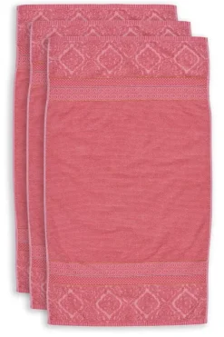 Badhanddoek Set/3 Soft Zellige 55X100 Cm<Pip Studio Hot