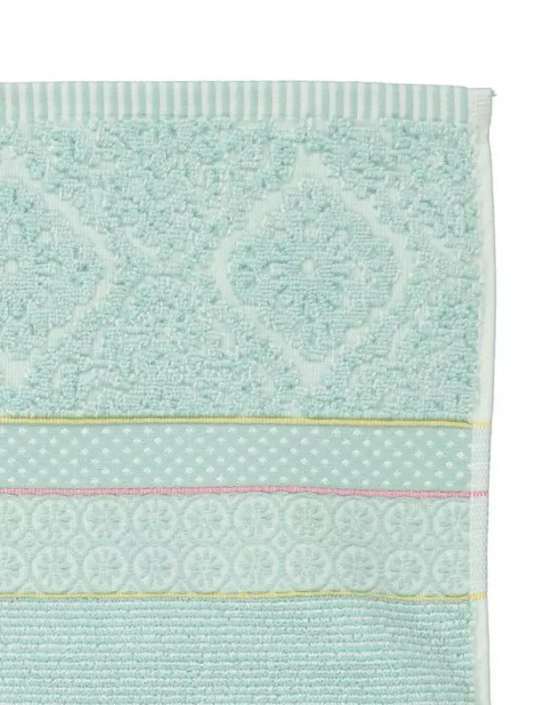 Badhanddoek Set/3 Soft Zellige Blue 55X100 Cm<Pip Studio Online