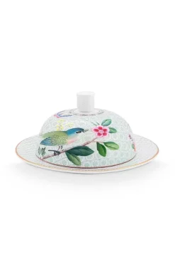 Blushing Birds Botervloot Rond White<Pip Studio Hot