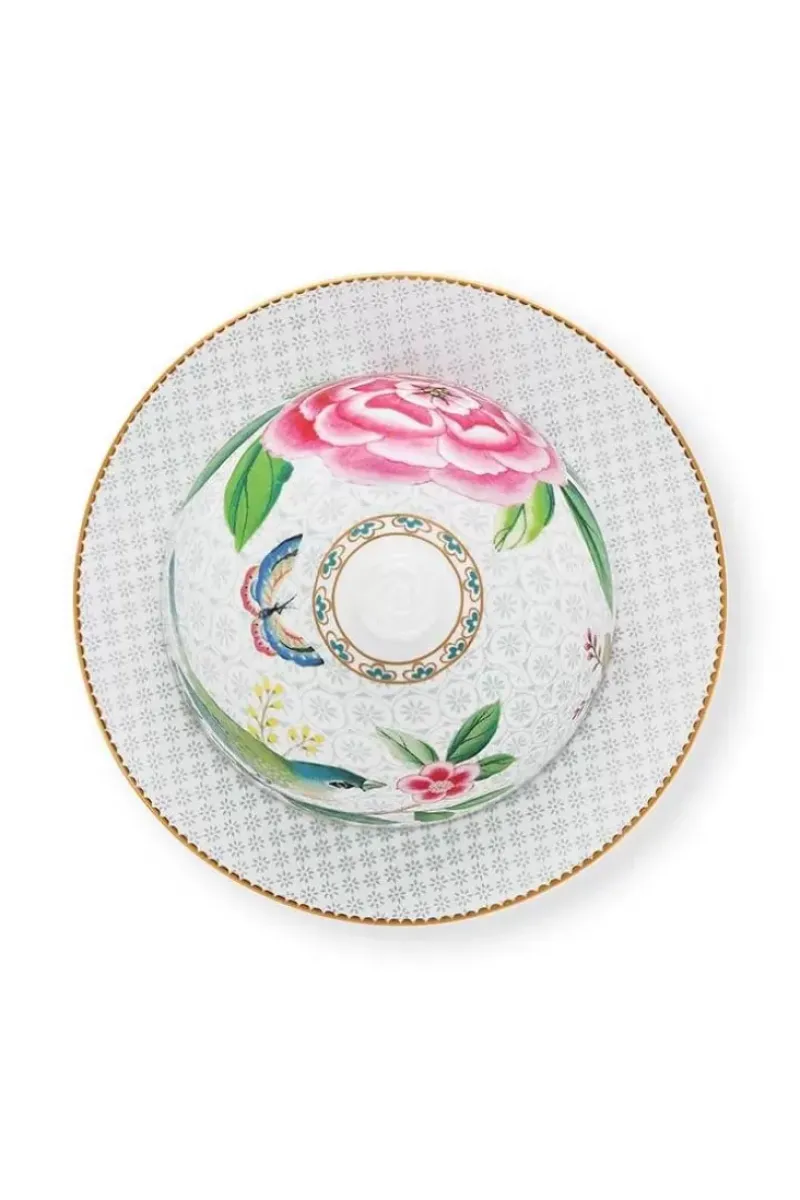 Blushing Birds Botervloot Rond White<Pip Studio Hot