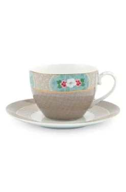 Blushing Birds Cappuccino Kop & Schotel<Pip Studio Best