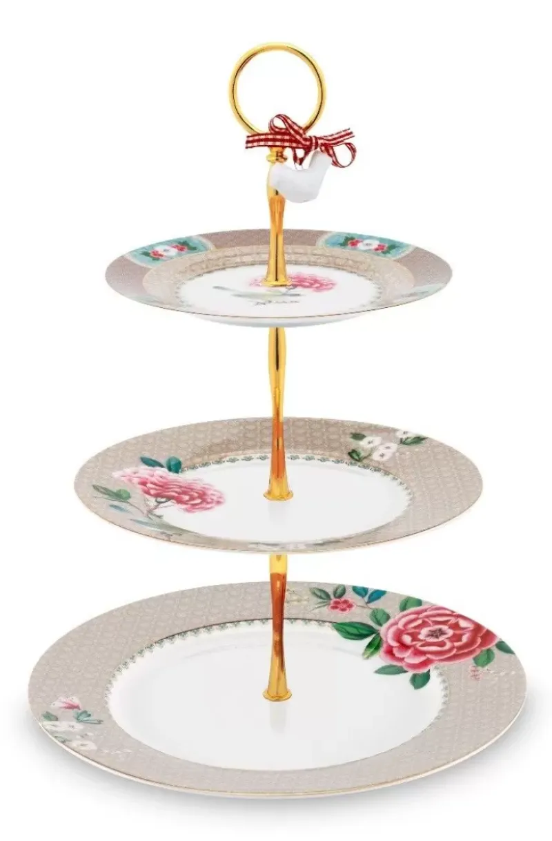 Blushing Birds Etagere 3 Laags Khaki<Pip Studio Best
