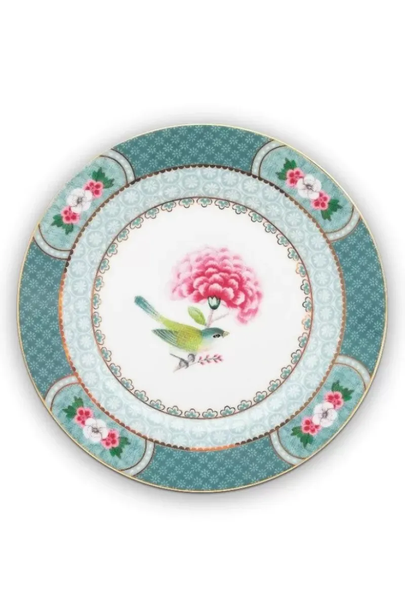 Blushing Birds Gebaksbord Blauw 17 Cm<Pip Studio Discount