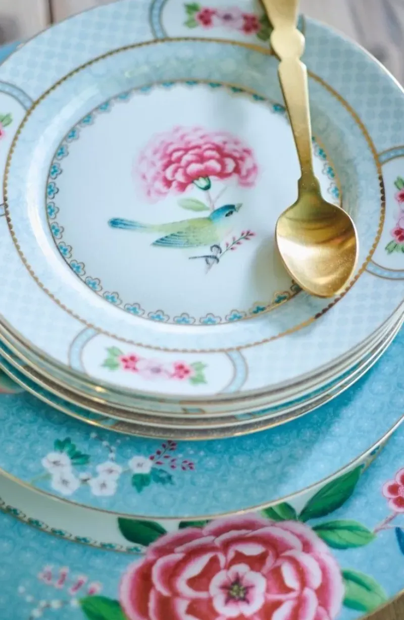 Blushing Birds Gebaksbord Wit 17 Cm<Pip Studio Clearance