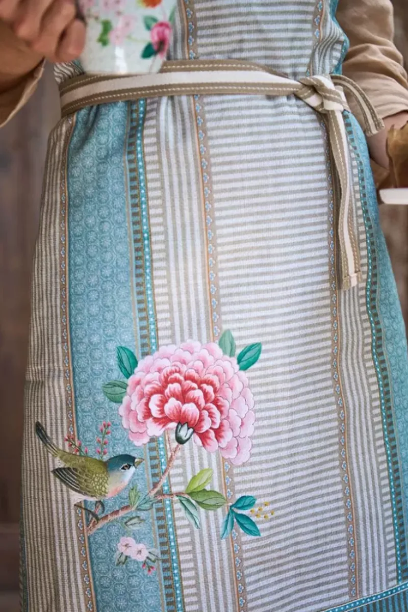 Blushing Birds Keukenschort Blauw<Pip Studio Hot