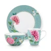 Blushing Birds Ontbijt Set/3 Blue<Pip Studio Best