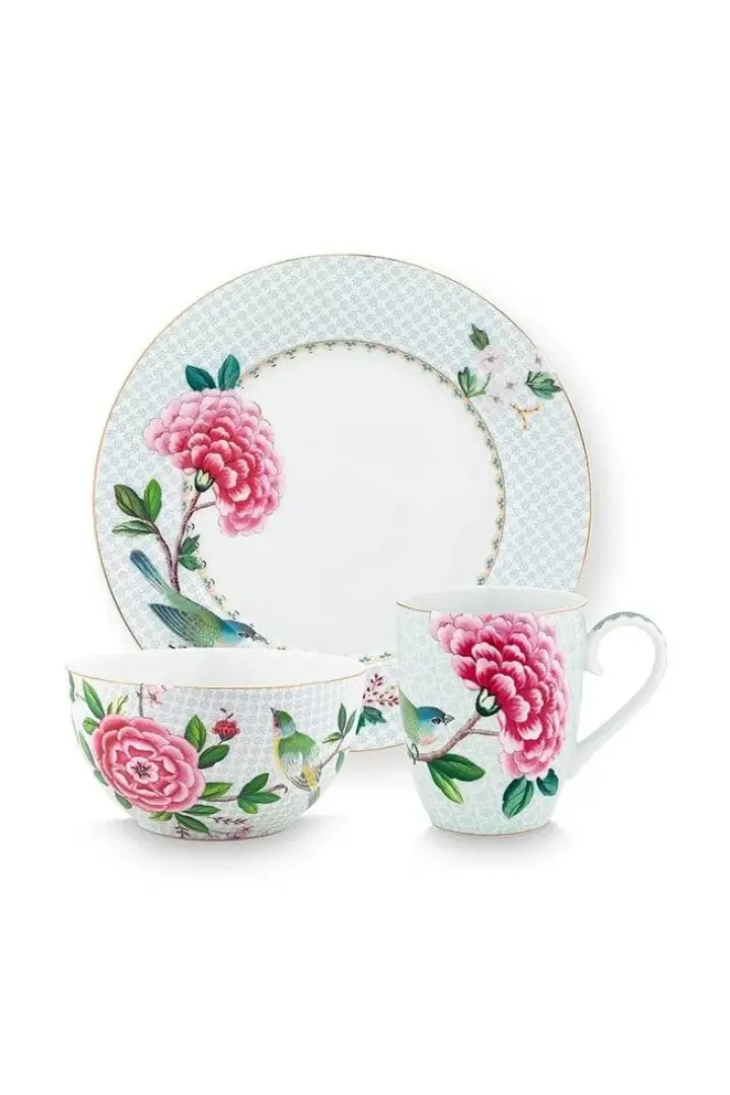 Blushing Birds Ontbijt Set/3<Pip Studio Outlet