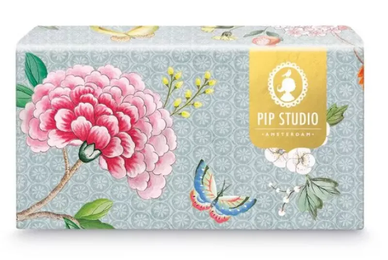 Blushing Birds Set/2 Cappuccino Kop & Schotel<Pip Studio