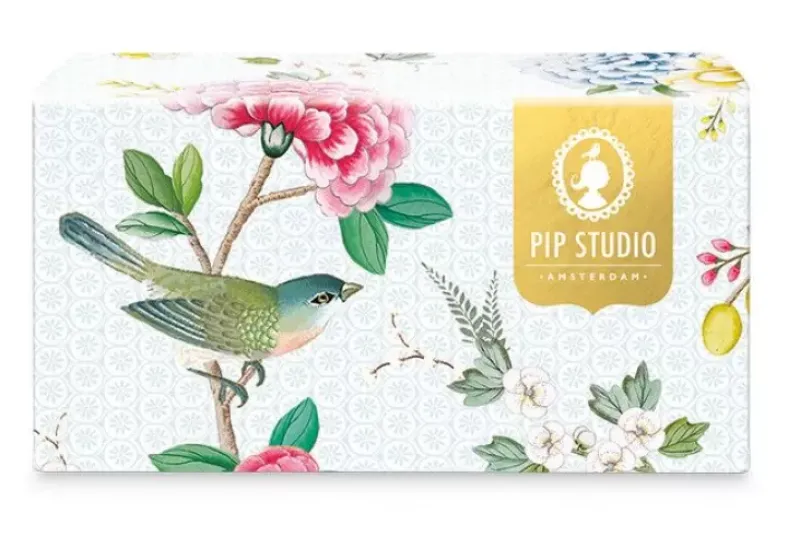 Blushing Birds Set/2 Espresso Kop & Schotel<Pip Studio Sale