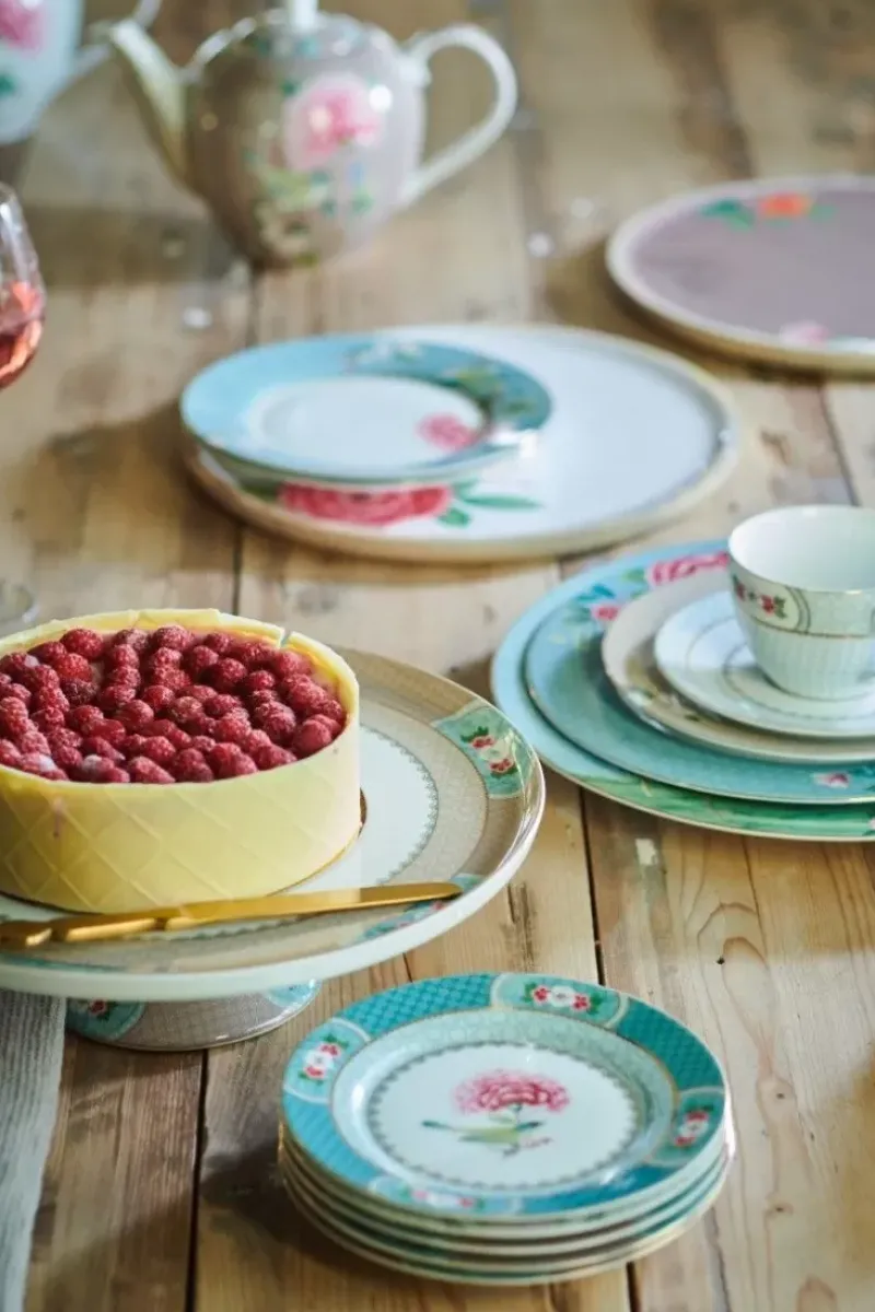 Blushing Birds Taartplateau Groot Khaki<Pip Studio New