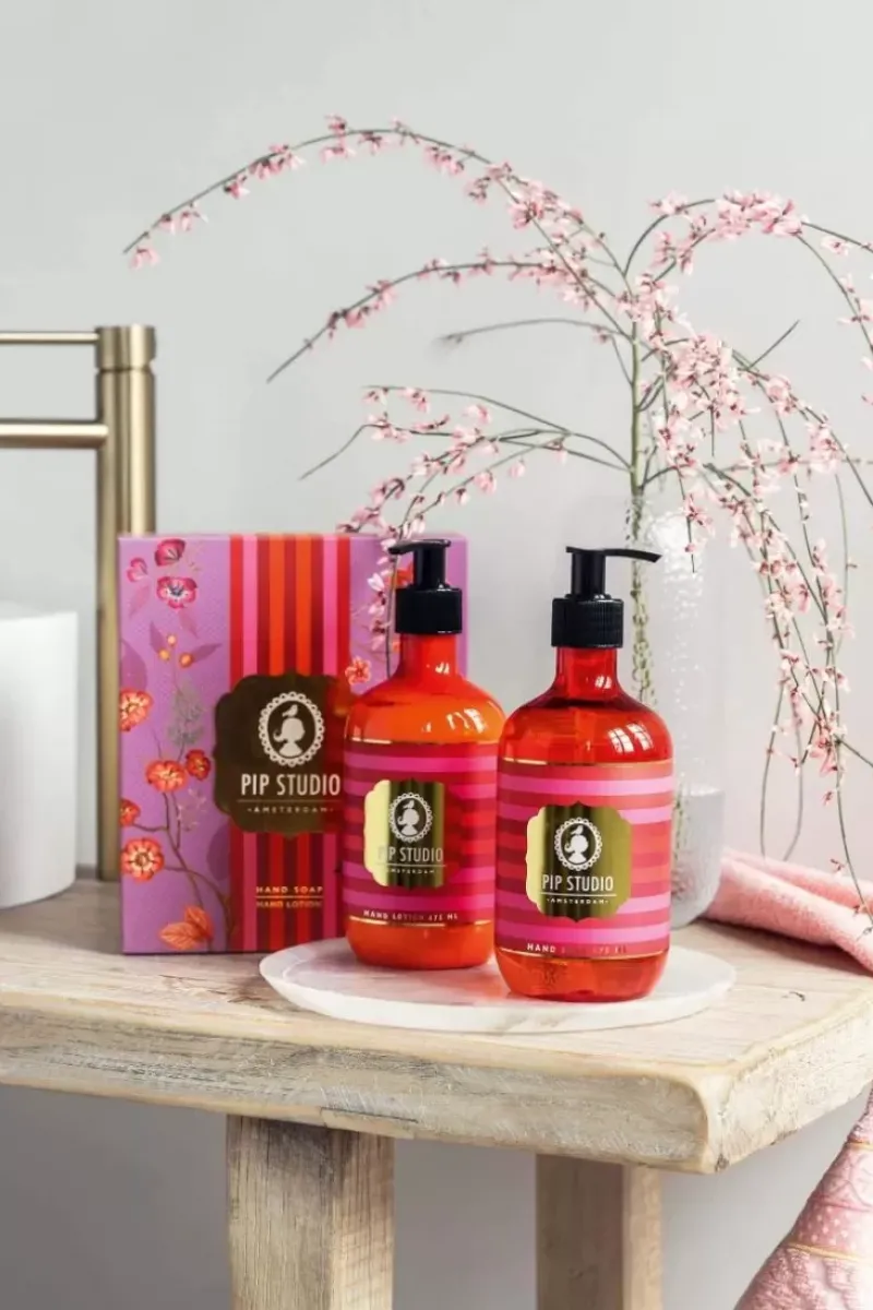 Cadeauset Handzeep & Handlotion Jasmijn Thee Bladeren 475Ml<Pip Studio Sale