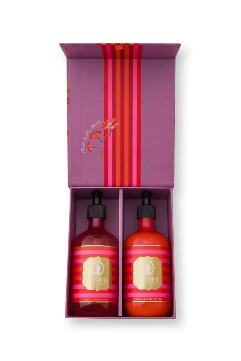 Cadeauset Handzeep & Handlotion Jasmijn Thee Bladeren 475Ml<Pip Studio Sale