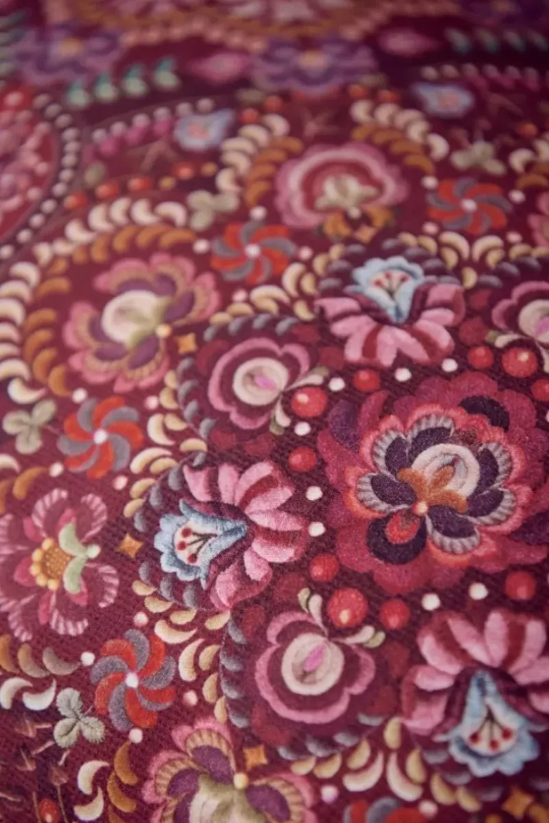 Dekbedovertrek Il Mosaico Donkerrood<Pip Studio