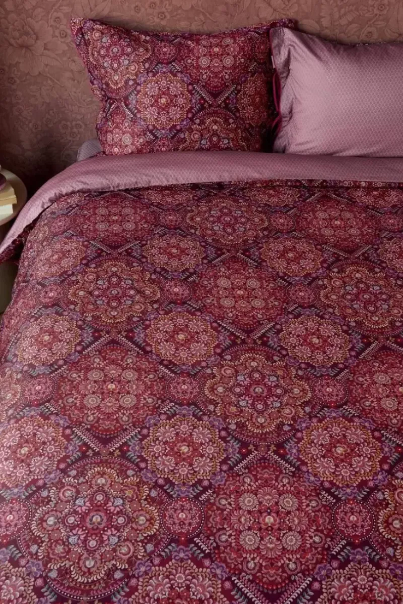 Dekbedovertrek Il Mosaico Donkerrood<Pip Studio