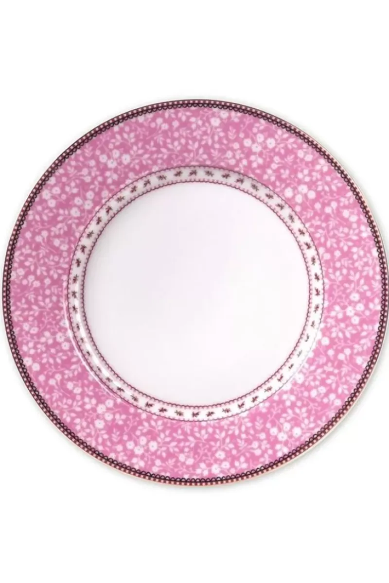 Floral Dinerbord Roze 26,5 Cm<Pip Studio Outlet