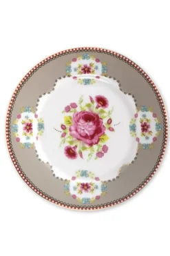 Floral Gebaksbord 17 Cm<Pip Studio Discount