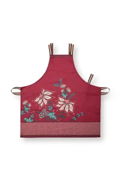 Flower Festival Apron Dark Pink<Pip Studio Online