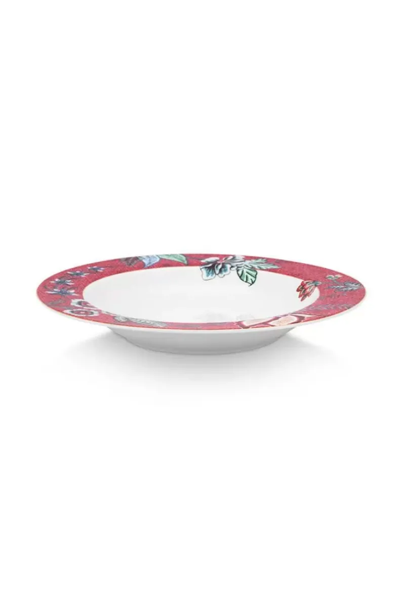 Flower Festival Diep Bord Donker 21.5 Cm<Pip Studio Best