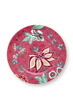 Flower Festival Gebaksbord Donker 17 Cm<Pip Studio Best