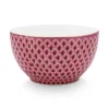 Flower Festival Kom Rood/Donker 9.5 Cm<Pip Studio New