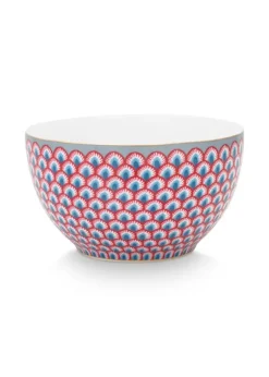 Flower Festival Kom Rood/Light 9.5 Cm<Pip Studio Clearance