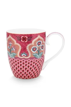 Flower Festival Mok Xl Deco Donker<Pip Studio New