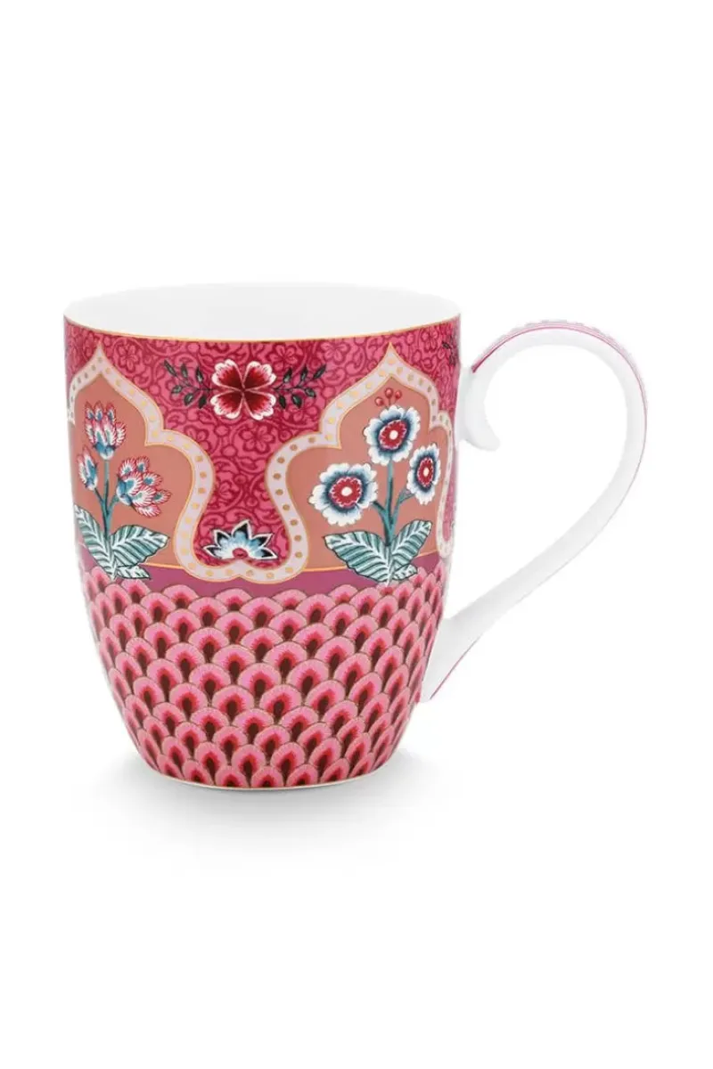 Flower Festival Mok Xl Deco Donker<Pip Studio New