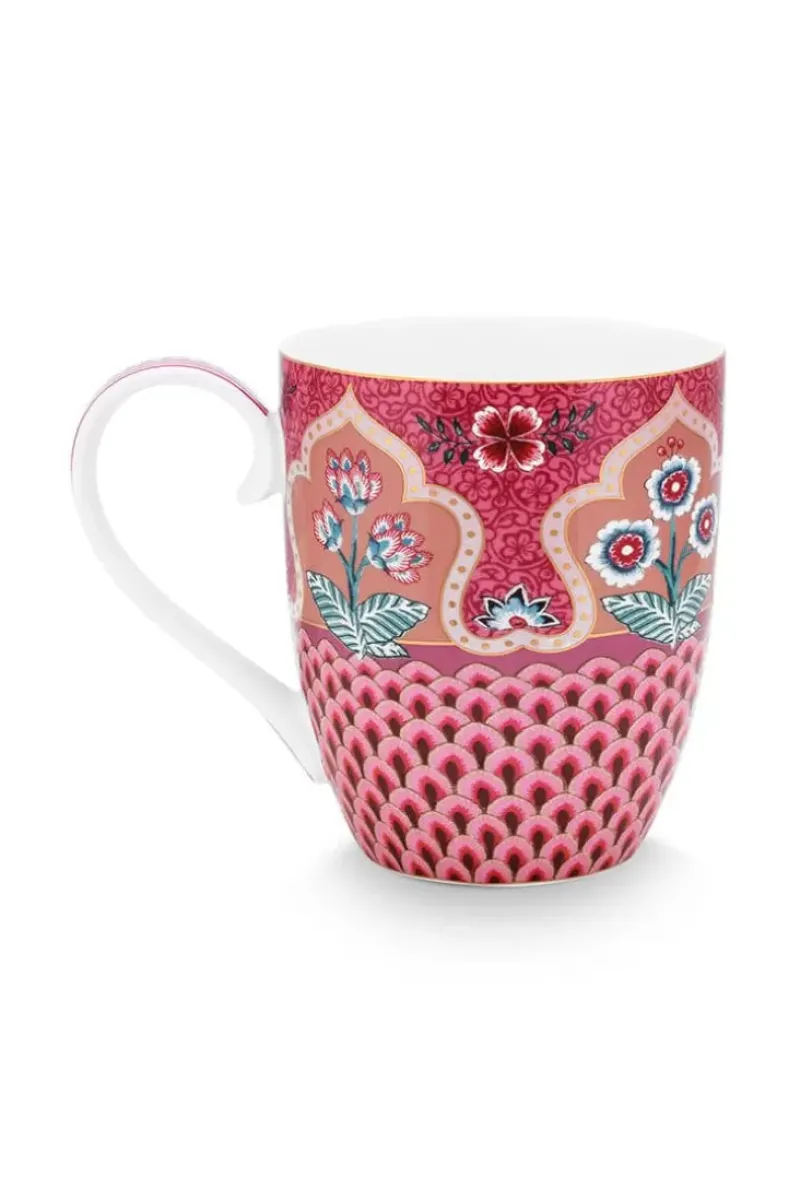 Flower Festival Mok Xl Deco Donker<Pip Studio New