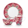 Flower Festival Ontbijt Set/3 Donker<Pip Studio Clearance