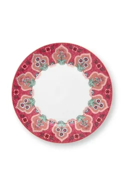 Flower Festival Ontbijtbord Donker 21 Cm<Pip Studio New
