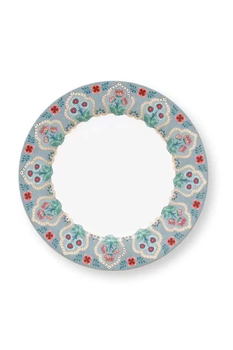 Flower Festival Ontbijtbord Licht 21 Cm<Pip Studio New