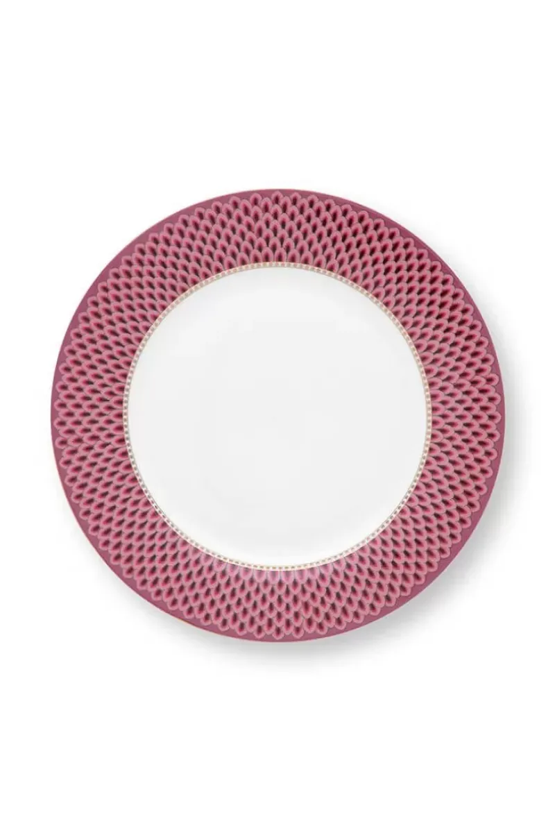 Flower Festival Set/4 Dinerborden Donker 26.5Cm<Pip Studio Clearance