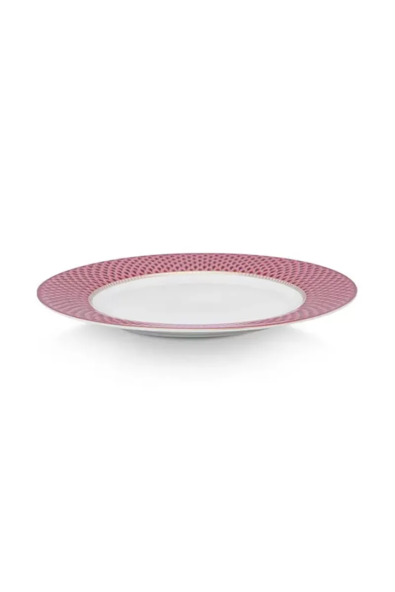 Flower Festival Set/4 Dinerborden Donker 26.5Cm<Pip Studio Clearance
