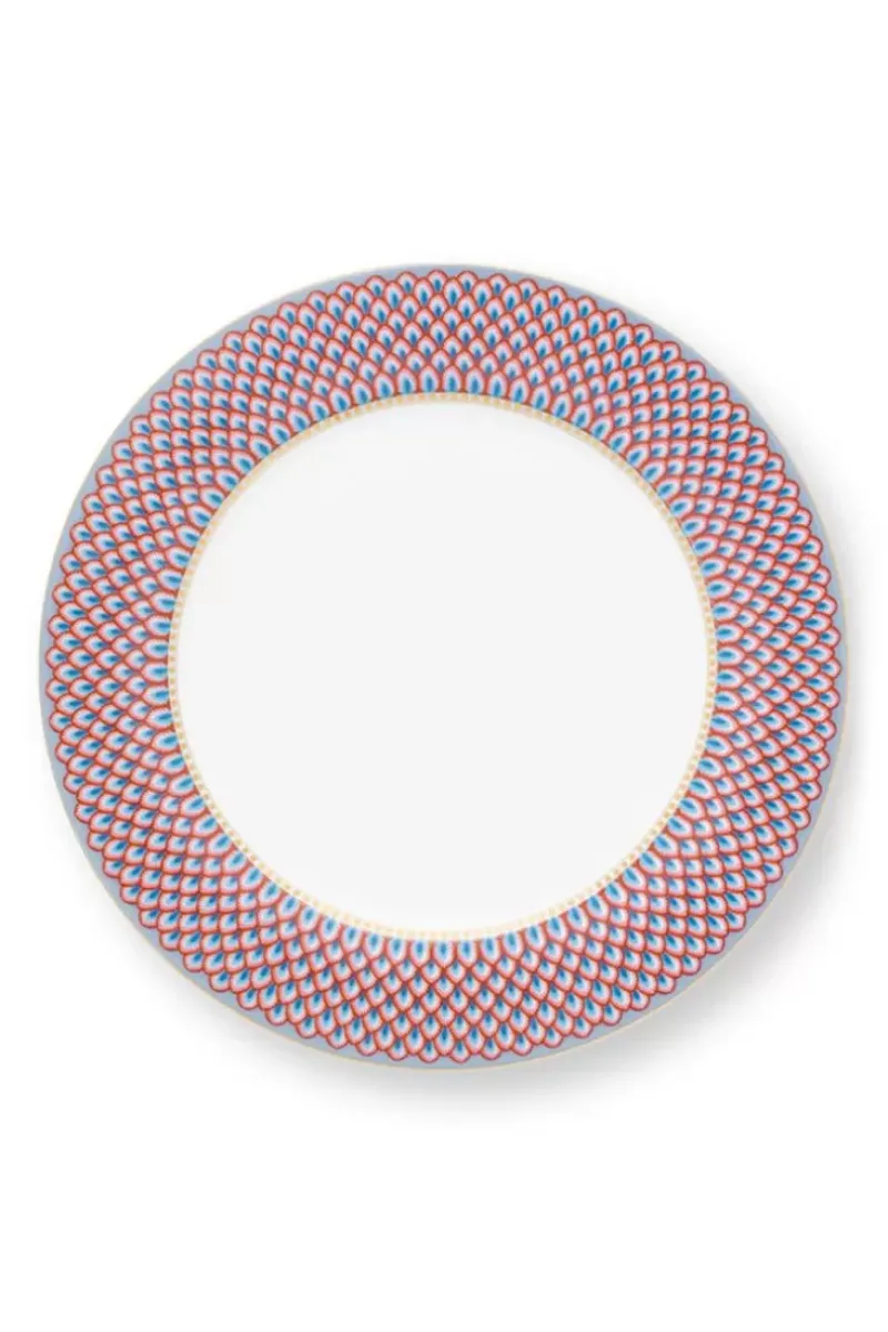 Flower Festival Set/4 Dinerborden Rood/Licht 26.5Cm<Pip Studio Hot