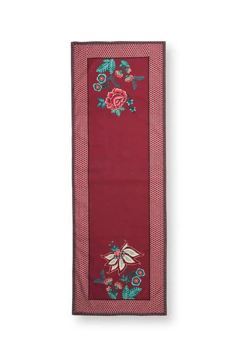 Flower Festival Table Runner Dark Pink<Pip Studio Sale