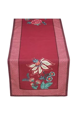 Flower Festival Table Runner Dark Pink<Pip Studio Sale