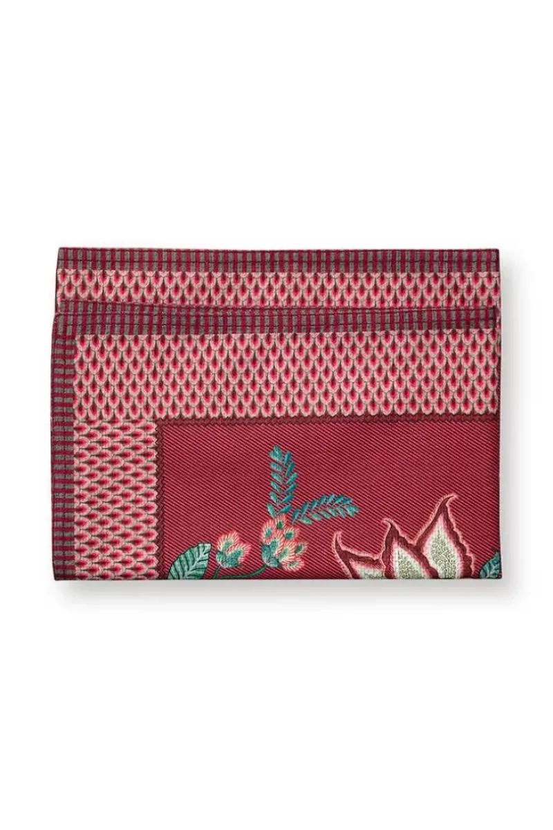 Flower Festival Table Runner Dark Pink<Pip Studio Sale