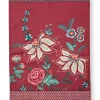 Flower Festival Tea Towel Dark Pink<Pip Studio Sale