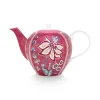 Flower Festival Theepot Groot Donker<Pip Studio