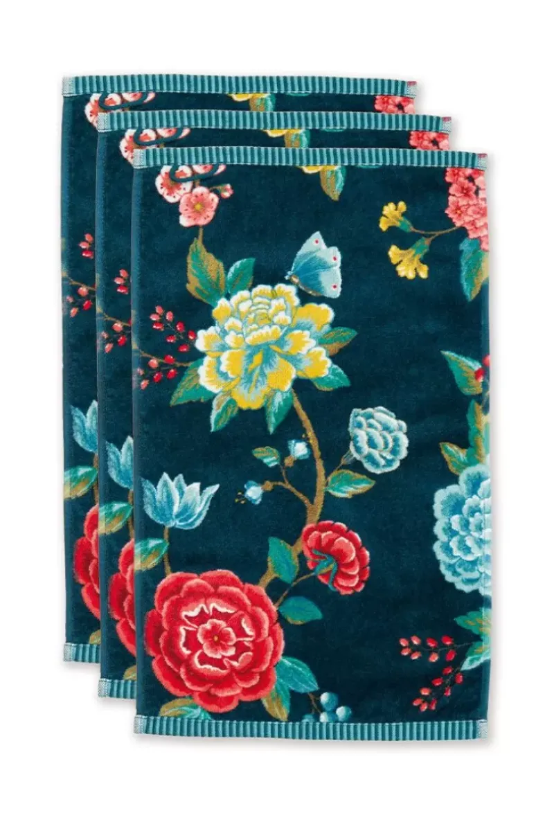 Gastendoek Set/3 Good Evening Donker 30X50 Cm<Pip Studio Best