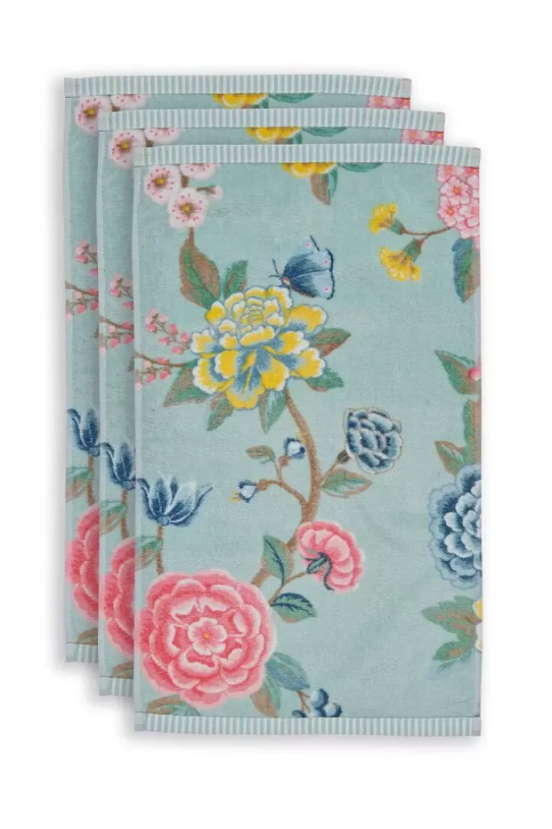 Gastendoek Set/3 Good Evening Blue 30X50 Cm<Pip Studio Best