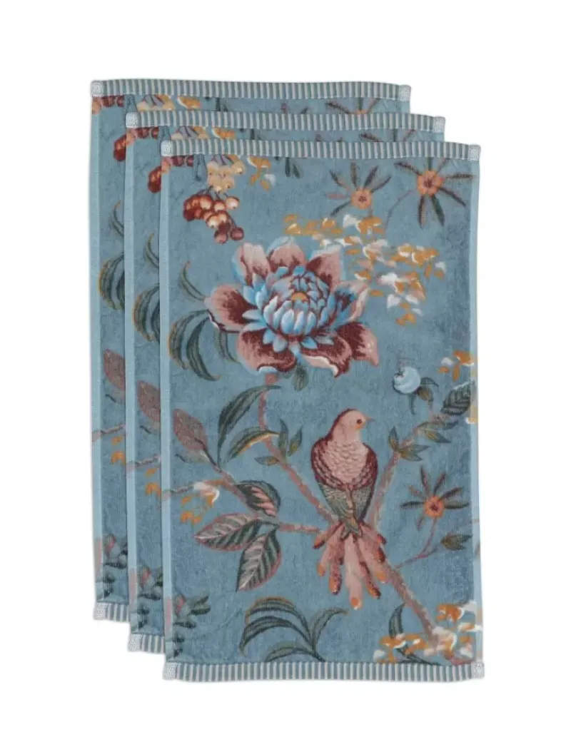Gastendoek Set/3 Secret Garden 30X50Cm<Pip Studio Sale