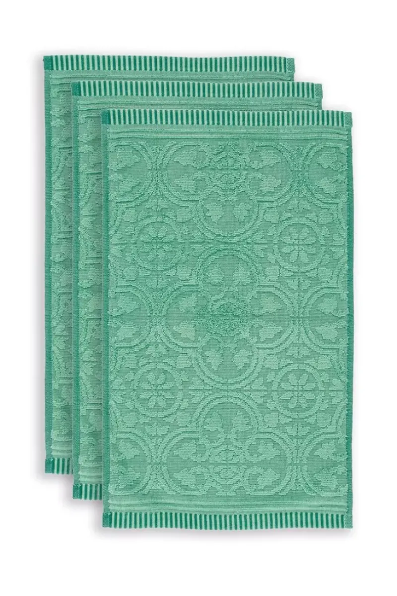Gastendoek Set/3 Tile De Pip 30X50 Cm<Pip Studio New