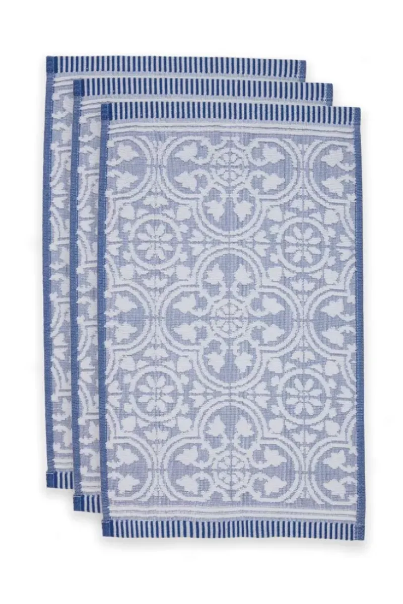 Gastendoek Set/3 Tile De Pip 30X50 Cm<Pip Studio Outlet