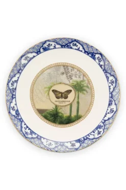 Heritage Gebaksbord Vlinder Blauw 15 Cm<Pip Studio Clearance