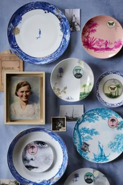 Heritage Gebaksbord Vlinder Blauw 15 Cm<Pip Studio Clearance