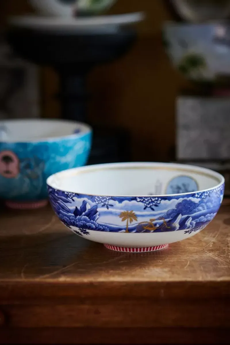 Heritage Kom Grens Blauw 20 Cm<Pip Studio Online