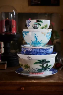 Heritage Kom Palm Groen 23 Cm<Pip Studio